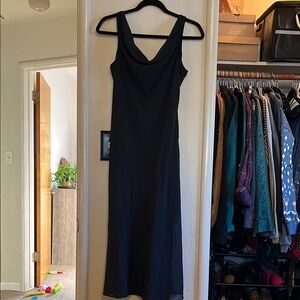 Elegant Black Sleeveless Dress